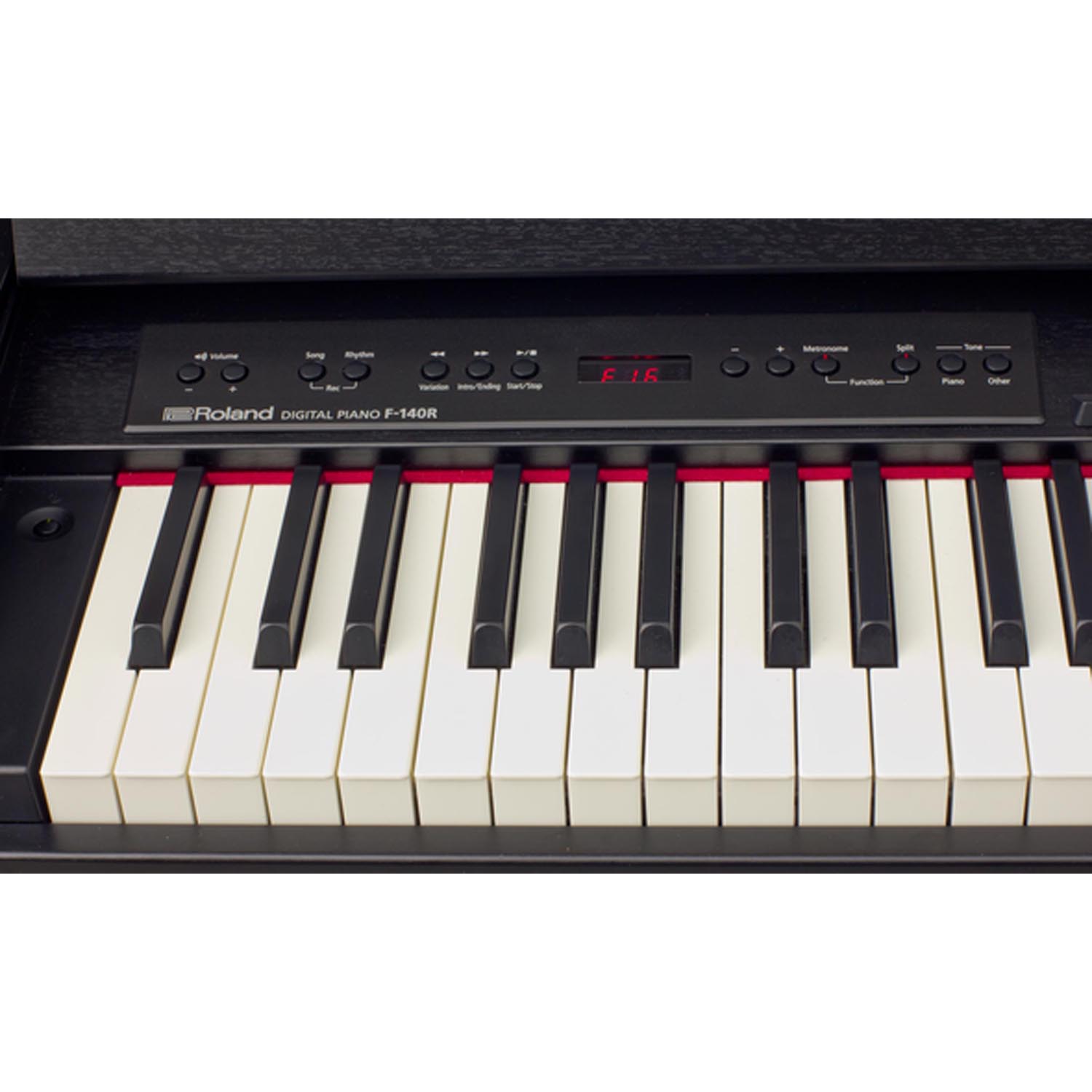 Roland F140R Digital piano - Black - West Island Conservatory of Music